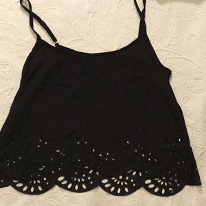 Brandy Melville Laser Cut Top